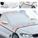 Magnetische Auto-Windschermcover FrostGuard Max | Winter IJsbescherming & Zomer UV-bescherming | Waterdicht & Gemakkelijk te Bevestigen