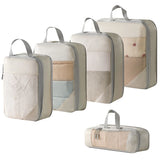 PackNest Compressie-Organizer Set | 5-delig | Ruimtebesparend & Waterafstotend | Ideaal voor Reizen & Dagelijks Gebruik