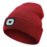 Unisex 3-in-1 Bluetooth-muts - 6 LED, USB oplaadbaar met koptelefoon voor wintergebruik