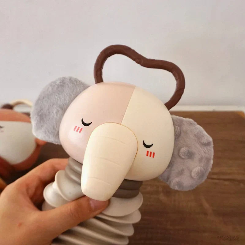 Dierlijke Accordion Rammelaar – Sensorisch Speelplezier voor Baby's