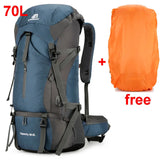 Alpivento 70L Trekkingrugzak | Waterdichte Campingrugzak met Regenbescherming | Grote Outdoor Rugzak voor Wandelen, Bergbeklimmen & Reizen  Merkennaam:
