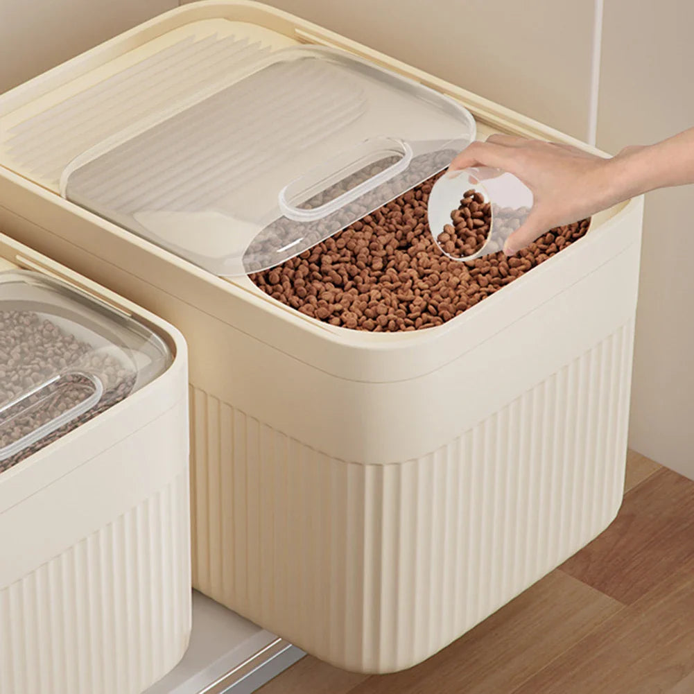 FutterBox FrischGut | Luchtdicht & Vochtbeschermend | 5kg | Voor Honden- & Kattenvoer