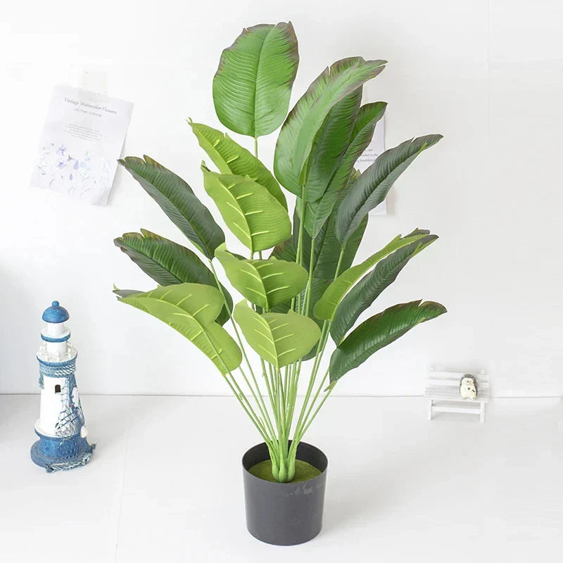 Kunstmatige Planten Grote Tropische Palmboom Nep Bananenplanten