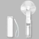 Mini Handventilator Breezella | USB Oplaadbaar | 3 Snelheden | Opvouwbaar & Powerbank-Functie | 2000 mAh Accu