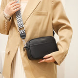 Crossbody-tas van hoogwaardig kunstleer