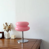 Designer tafel lamp Bauhaus met retro stijl kap