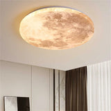 MoonAura Maan LED Lamp | Dimbaar | Ø26-40 cm | Kleurwissel met Afstandsbediening | Geschikt voor Slaapkamer, Hal & Badkamer | Moderne Minimalistische Stijl | Energiezuinig | Eenvoudige Installatie