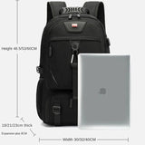 Rugzak met USB-aansluiting en grote capaciteit (50-80L) – UrbanTrail