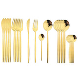 Gouden Luxe Bestekset - Voor een Elegante Tafelsetting