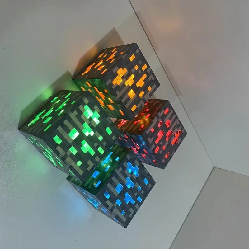 PixelGlow LED Bloklampen – Creatieve Verlichting voor Gamers en Gamekamers