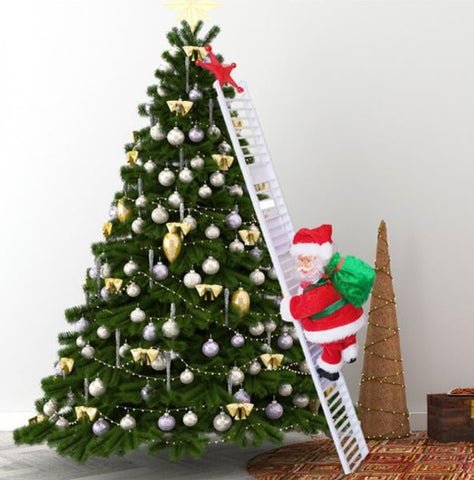 MERRYSTEP – Muzikale klimmende kerstman voor feestelijke sfeer