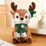 CUDDLESCARF – Charmante Kerstpluchepop in Cartoon-Design