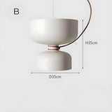 Orlee Hanglamp – Modern Geometrisch Ontwerp in Mat Zwart, Wit & Grijs