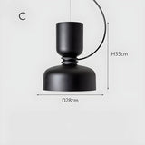 Orlee Hanglamp – Modern Geometrisch Ontwerp in Mat Zwart, Wit & Grijs