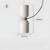 Orlee Hanglamp – Modern Geometrisch Ontwerp in Mat Zwart, Wit & Grijs