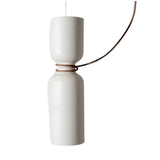 Orlee Hanglamp – Modern Geometrisch Ontwerp in Mat Zwart, Wit & Grijs