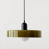 Kleurrijke Hanglamp in Bauhausstijl - StiloGlas