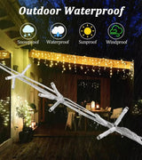 SPARKLUNE – LED Gordijn Lichtjesketting voor Magische Feestdecoratie