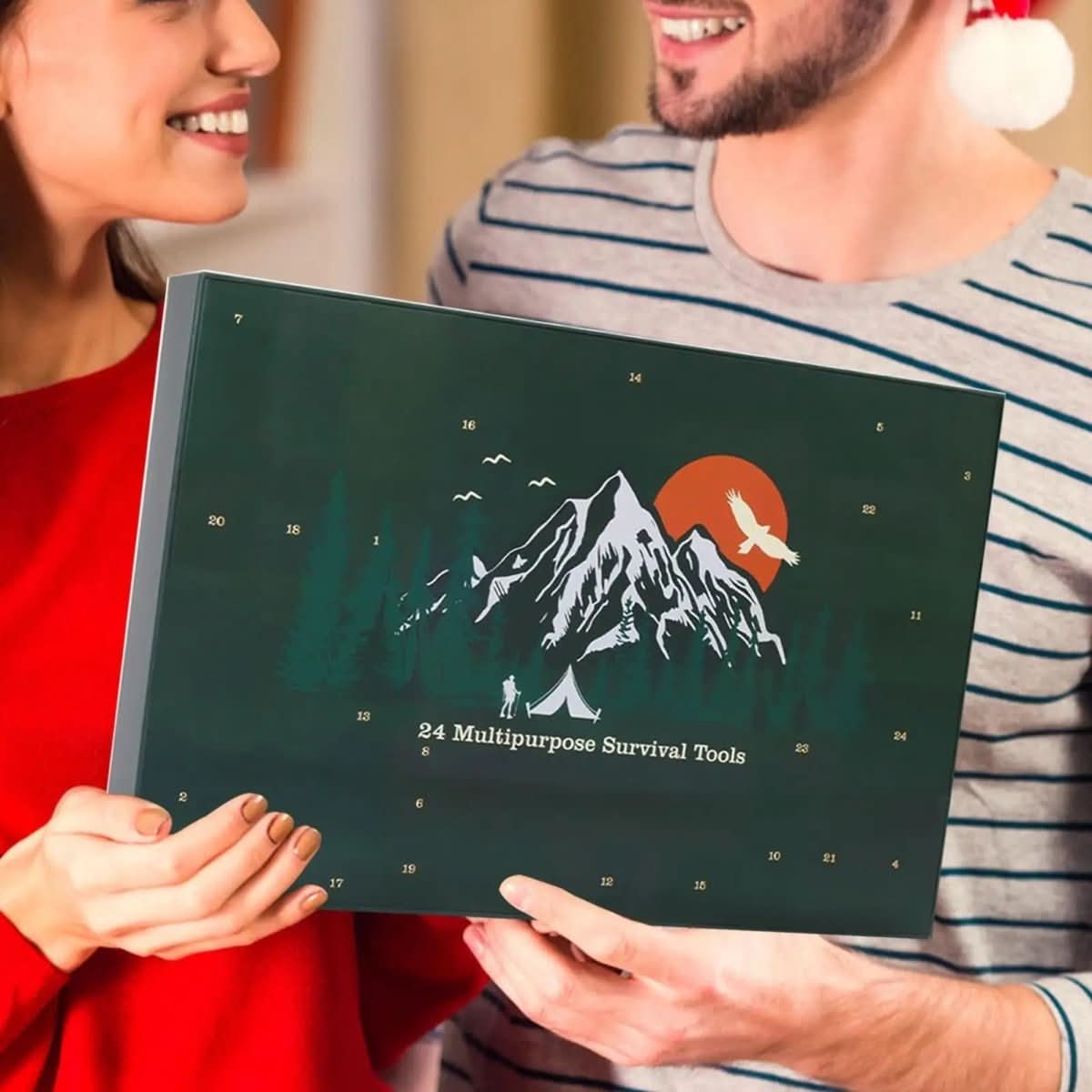 AdventureGear Adventskalender 2026 – 24 Outdoor-Hulpmiddelen