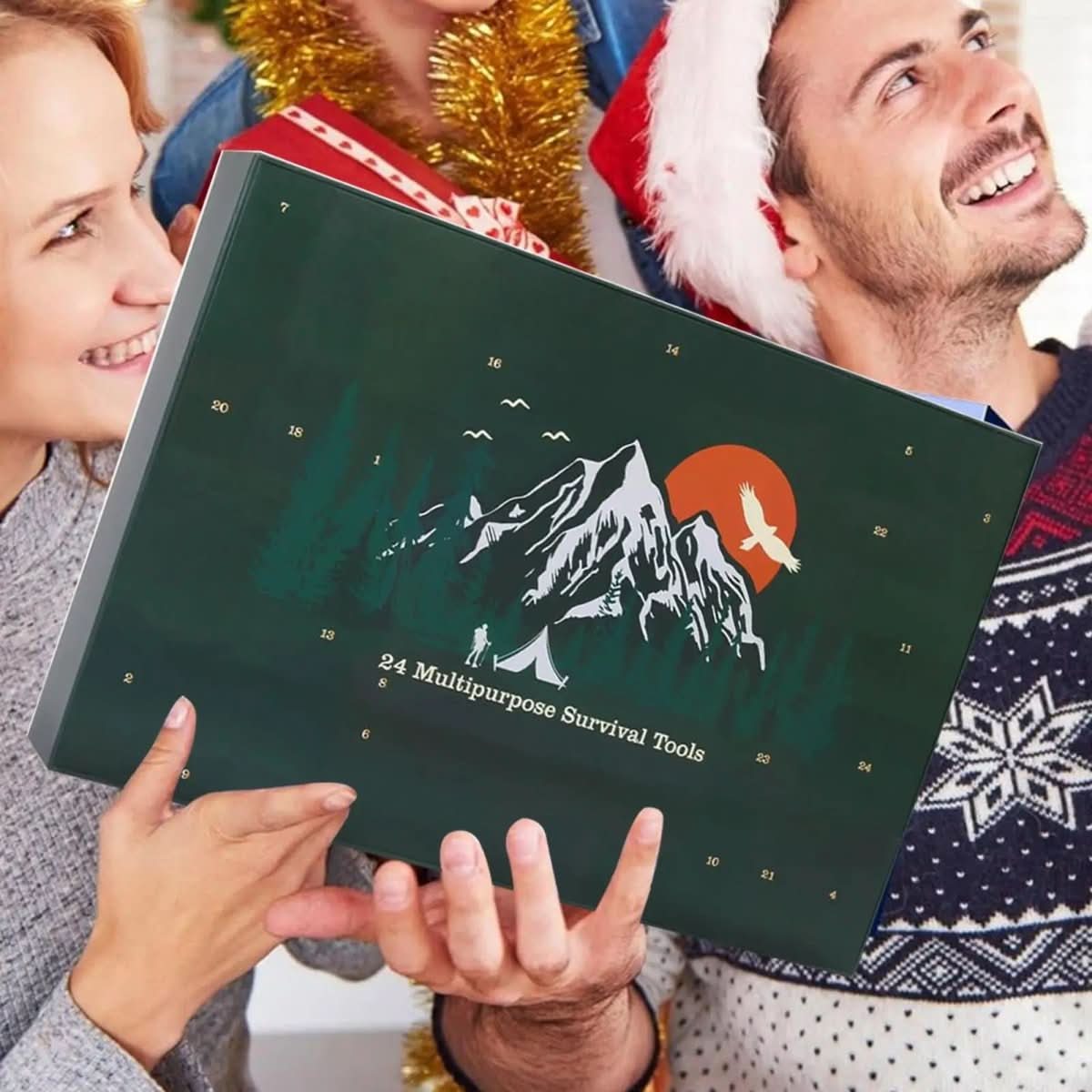 AdventureGear Adventskalender 2026 – 24 Outdoor-Hulpmiddelen