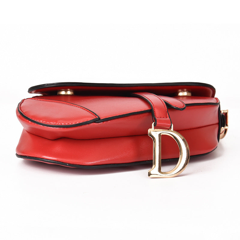 Sandsberg - luxe dames schoudertas - exclusieve PU - leren zadeltas