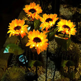Waterdichte Zonnebloem Lamp – SolarBloom