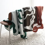 NordLuxe | Jacquard Plaid | Imitatie Kasjmier | Zacht & Warm | Sofa-deken & Beddeken in Scandinavische Stijl