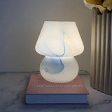 Esthetische Glazen Paddenstoel Lamp - LumiMush