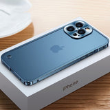 Metalen hoes iPhone - Aluminium