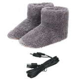 WarmStep USB | Verwarmbare Huisschoenen voor Dames & Heren | Oplaadbare Voetverwarmers | Wasbaar & Energiezuinig | Perfect voor Koude Winterdagen