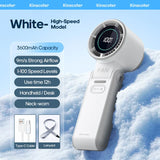 CoolityGo Handventilator met Ice-Cool-technologie | 100 snelheidstanden | 3600mAh accu | Opvouwbaar & ultralicht