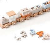 Kreatieve Houten Trein – Voor educatief speelplezier