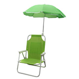 Opvouwbare Strandstoel met Parasol voor Kinderen