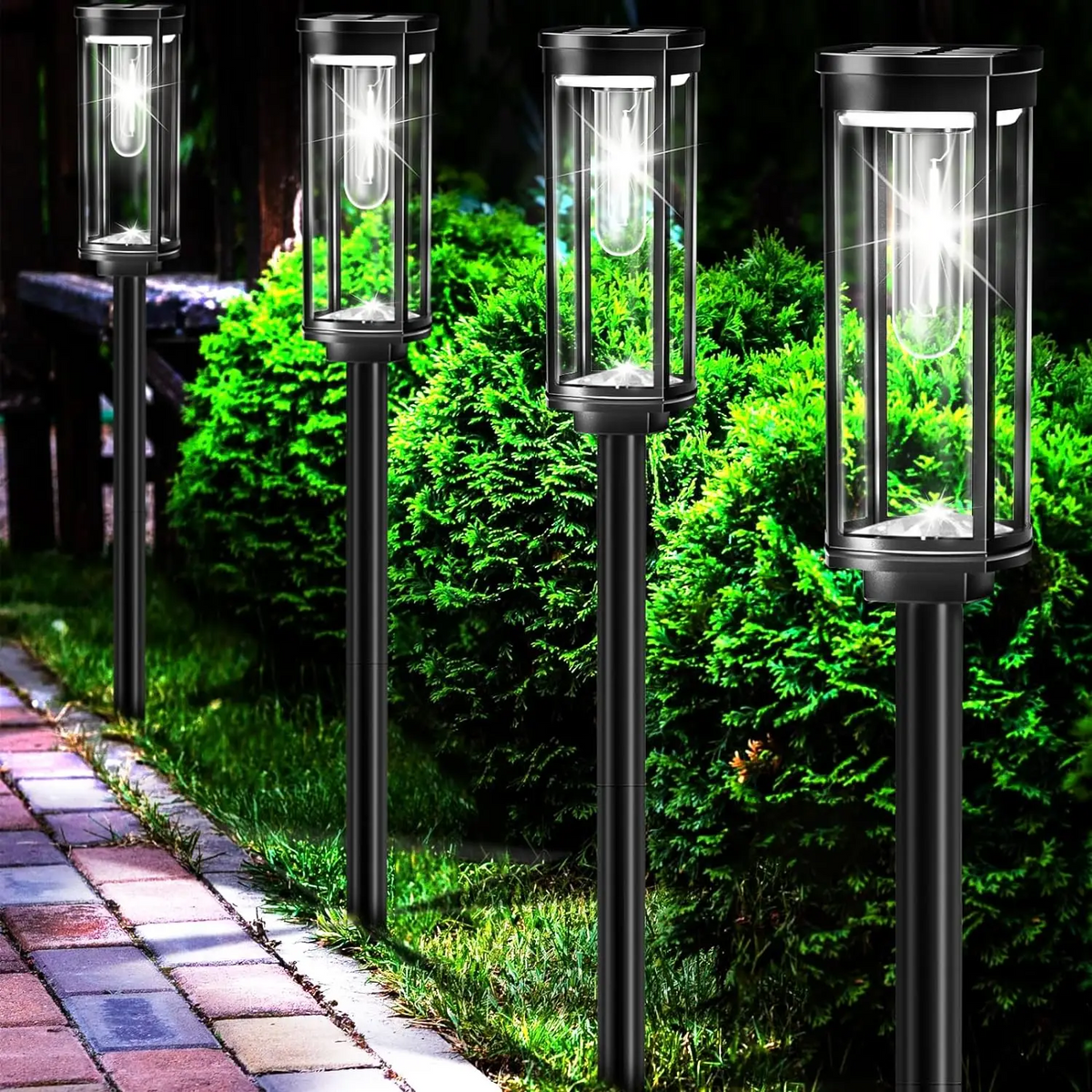 EcoGlow Solar Lantern – Weerbestendige Buitenverlichting met Warm LED Licht