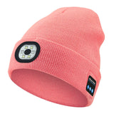 Unisex 3-in-1 Bluetooth-muts - 6 LED, USB oplaadbaar met koptelefoon voor wintergebruik