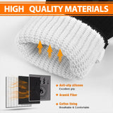 ThermaGrip Hittebestendige Grillhandschoen | Silicoon & Katoen | Antislip & vlamvertragend tot 800 °C | Voor Grill, Oven & BBQ | 1 stuk