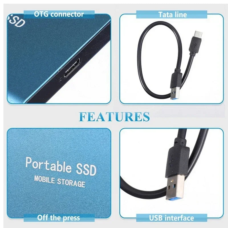 Ultrasnelle 128GB SSD – Compact. Duurzaam. Altijd klaar