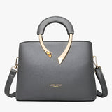 Luxe Leren Tote Handtas Voor Vrouwen Met Veelzijdig Ontwerp En Optimale Organisatie