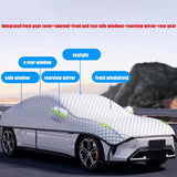 AutoProtect 4Season | Autohoes Halfgarage | Waterdicht & Hittebestendig | Vorst-, Zon- & Hagelschadebescherming | Jaarlijkse hoes