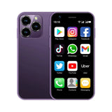 Mini Android-smartphone met Dual-SIM, GPS & 3-inch touchscreen