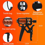Verstelbare 5-165kg Zware Handgreep Trainer - Vingerexpander voor Arm-, Pols- en Onderarmtraining