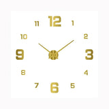 SilentAura - Elegante digitale wandklok met een stille mechanisme voor een rustige sfeer