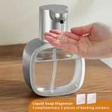 Automatische Zeepdispenser Foamello | Wandmontage | 500 ml | Oplaadbaar & contactloos | Sensorgestuurde schuimfunctie