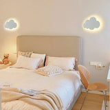 LED Cloud Wandlamp – 3-Kleuren-Dimming Moderne Wandverlichting voor Slaapkamer, Woonkamer en Babykamer Decor