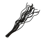 20x Lange Geurstokjes 28cm Zwart Golvend | Rattan Diffuser Stokjes | Luchtverfrisser Navulling