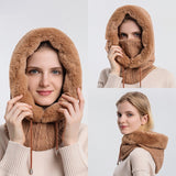 Wintercapuchon met Gezichtsmasker - Warm en Beschermend