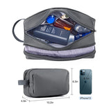 Kosmetixo Waterdichte Toilettas voor Dames & Heren | Lichtgewicht Cultuurzak in S/M/L | Reisaccessoires voor Verzorgingsproducten & Make-up | Unisex Reisorganizer