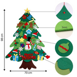 Vilt Kerstboom voor Kinderen - Creatief en Herbruikbaar