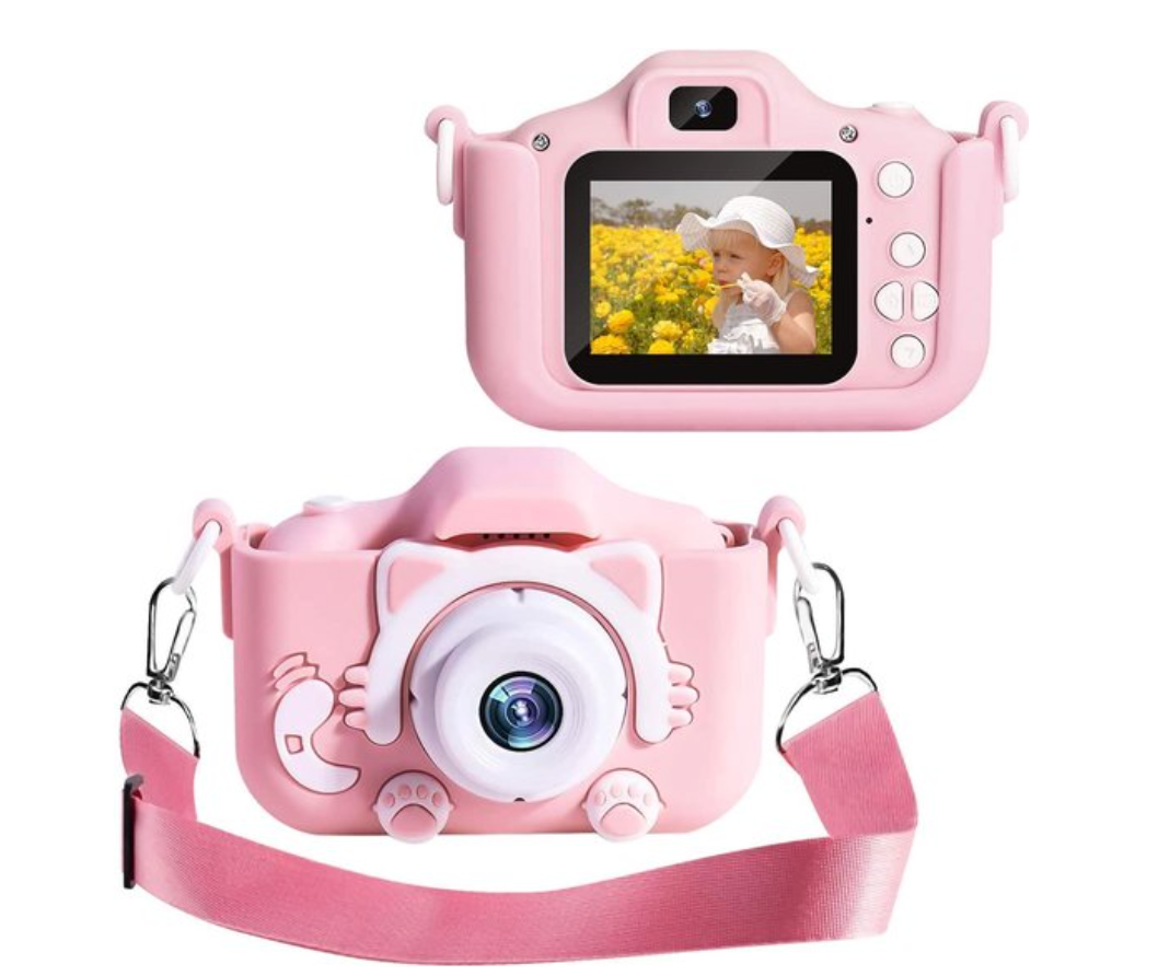 Mini-Kindercamera met Beschermhoes Klikkie | Speels Herinneringen Vastleggen