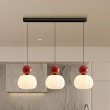 Glazen charme met gouden accent van luxe